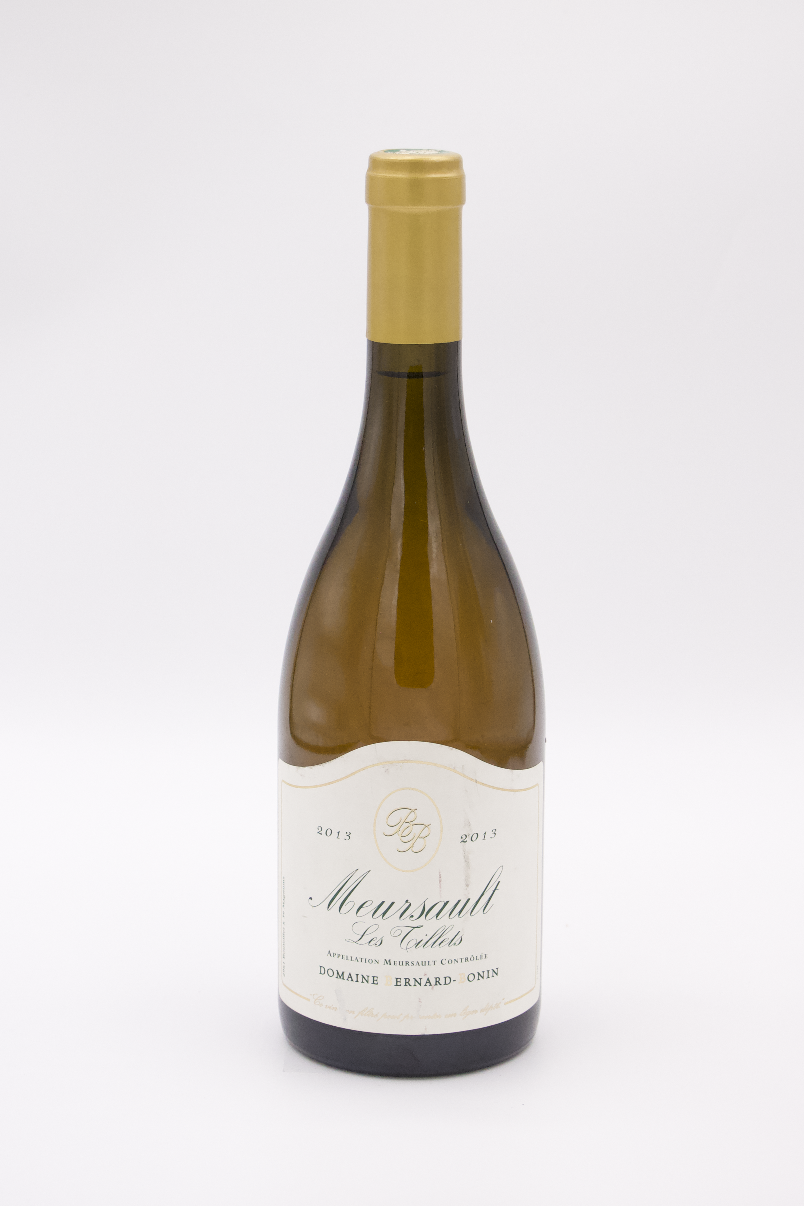 Bernard Bonin Meursault Les Tillets - 2013