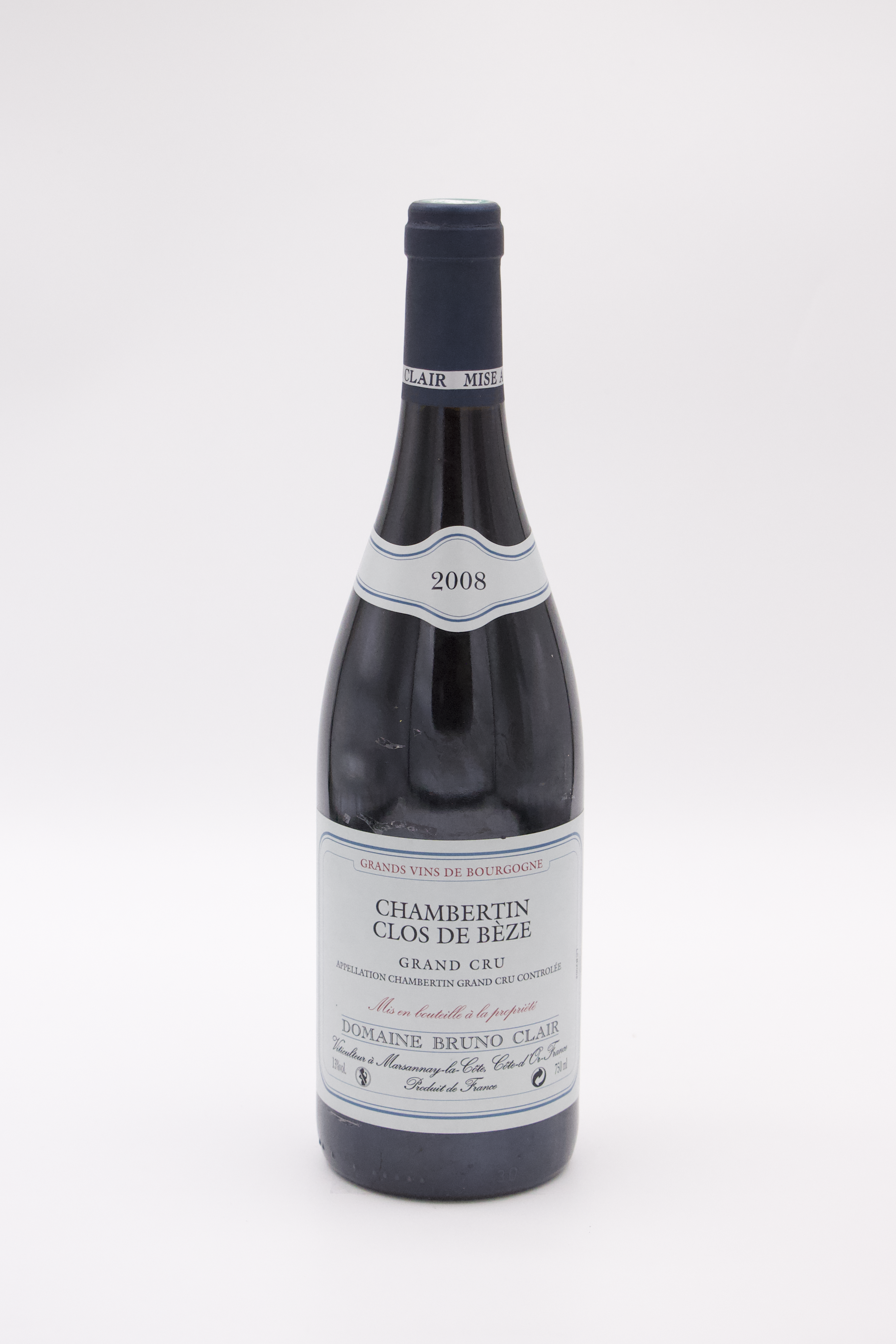 Bruno Clair Chambertin Clos De Beze Grand Cru - 2008