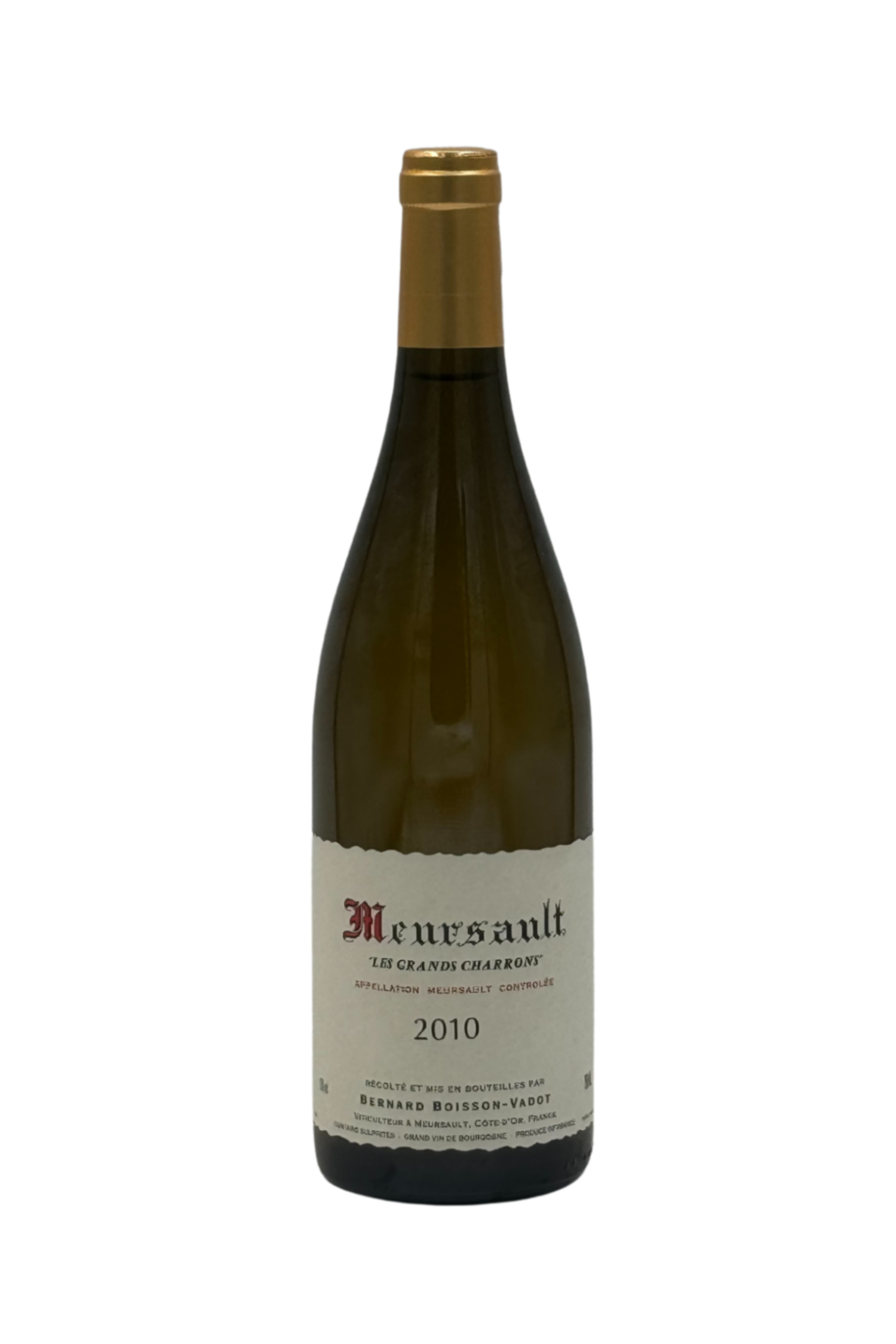 Boisson Vadot Meursault Les Grands Charrons - 2010