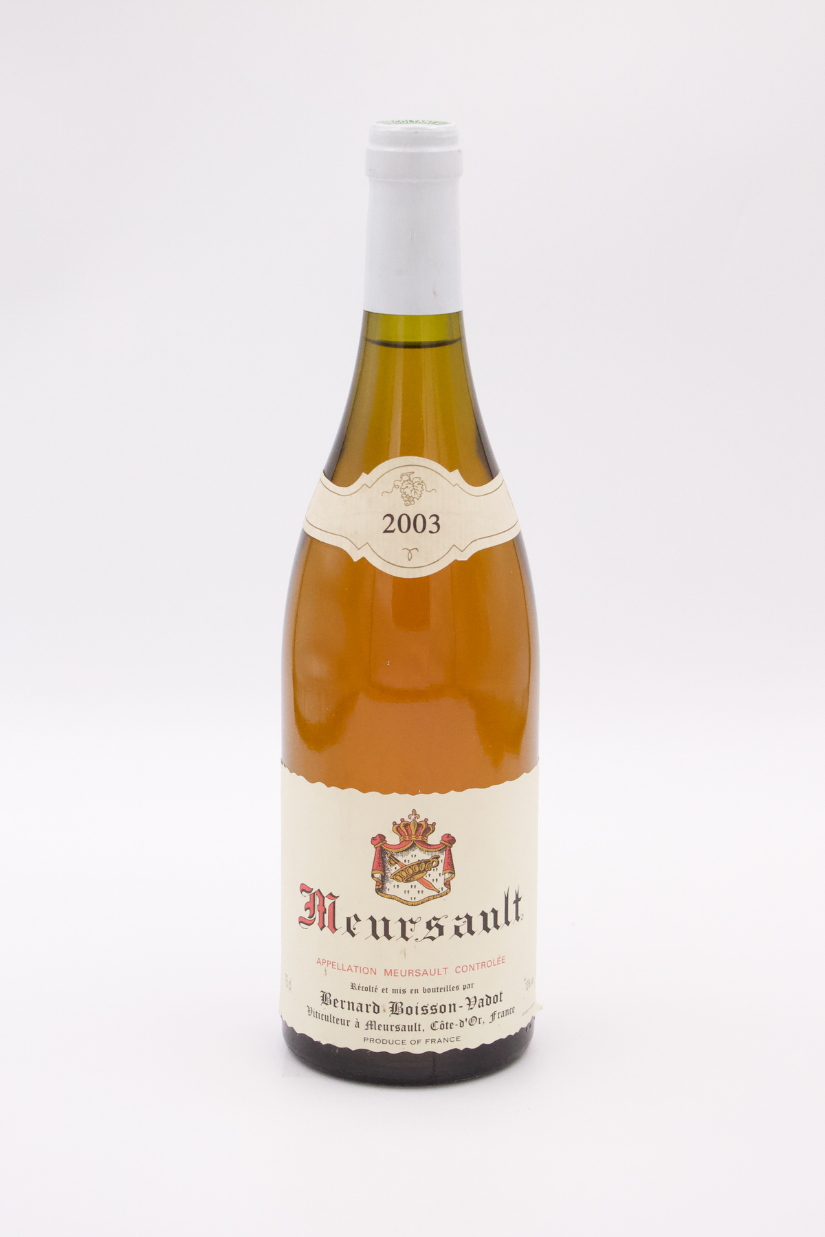 Boisson Vadot Meursault - 2003