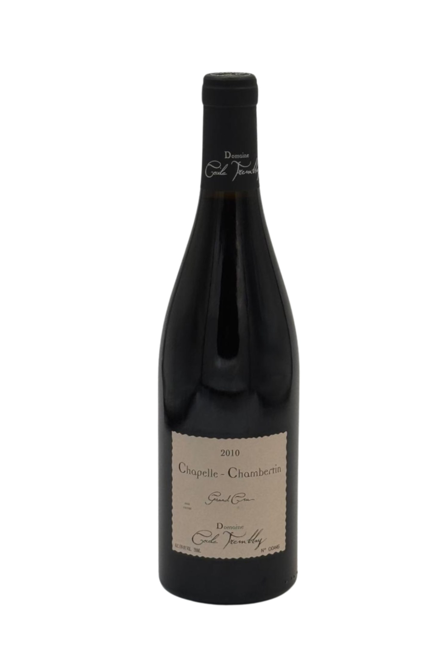 Cecile Tremblay Chapelle Chambertin Grand Cru - 2010