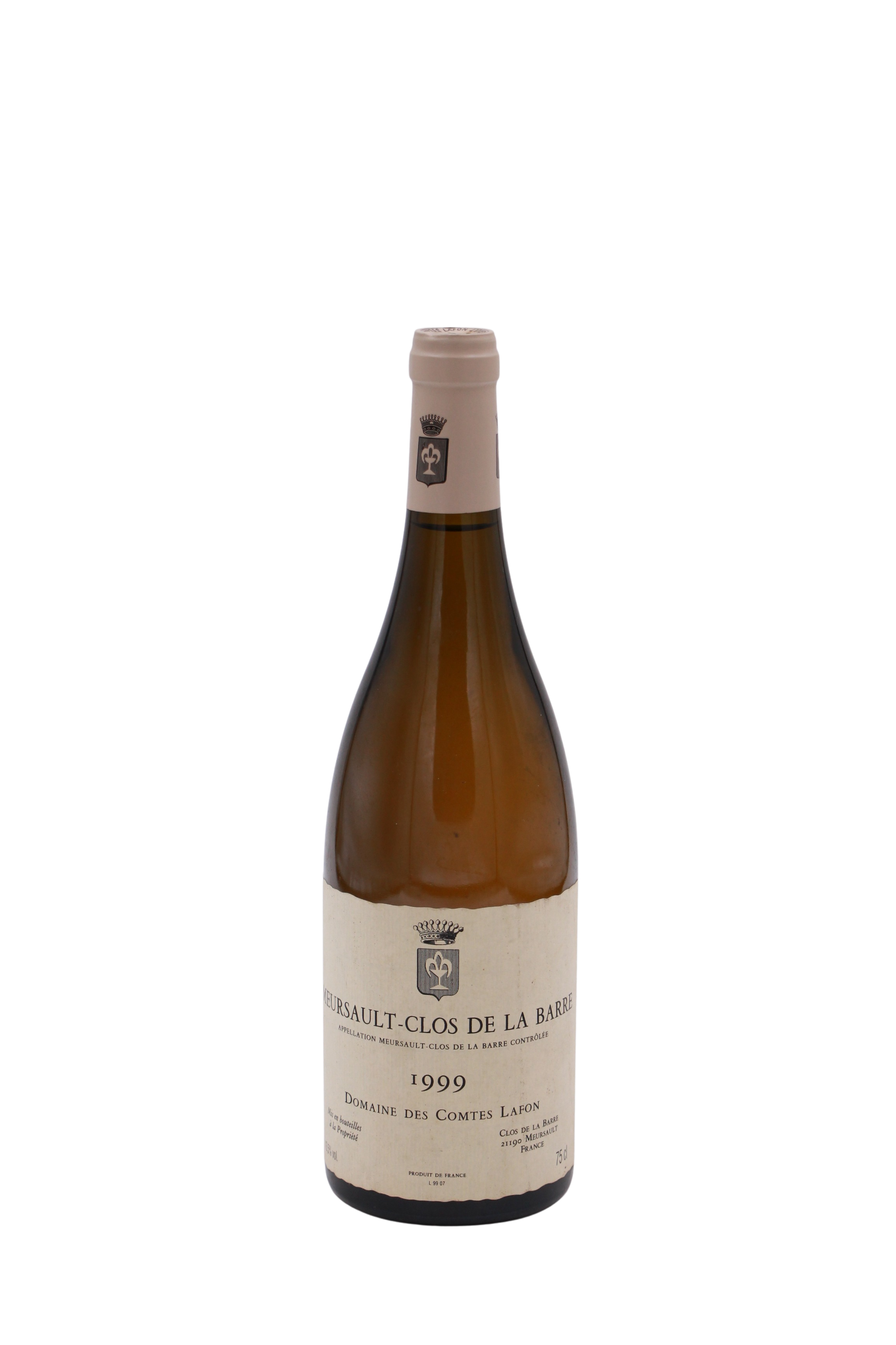 Comtes Lafon Meursault Clos De La Barre - 1999
