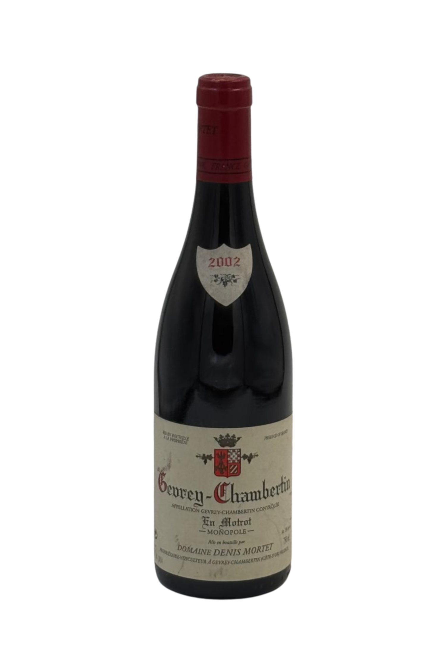 Denis Mortet Gevrey Chambertin En Motrot - 2002