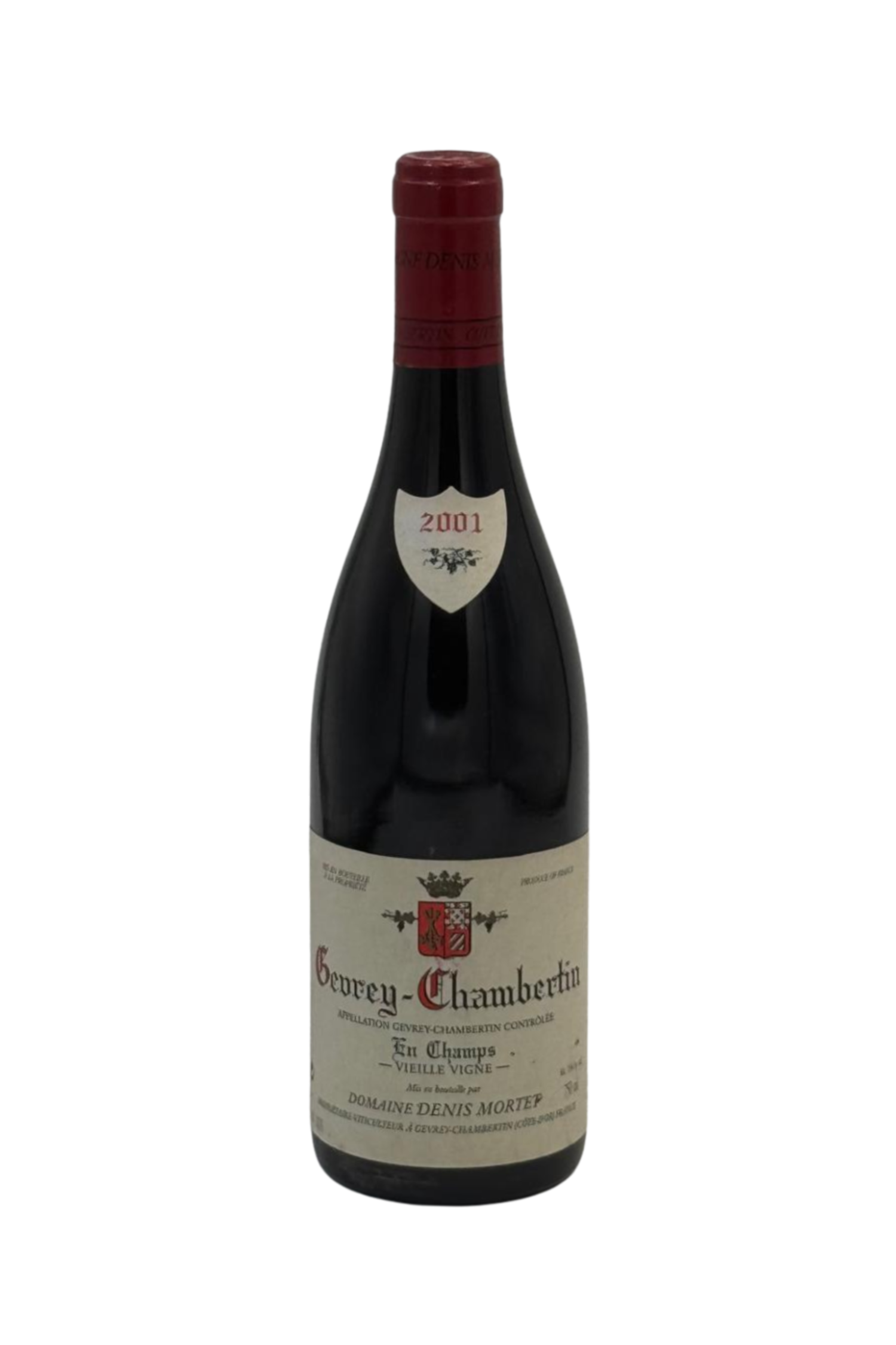 Denis Mortet Gevrey Chambertin En Champs Vieille Vigne - 2001