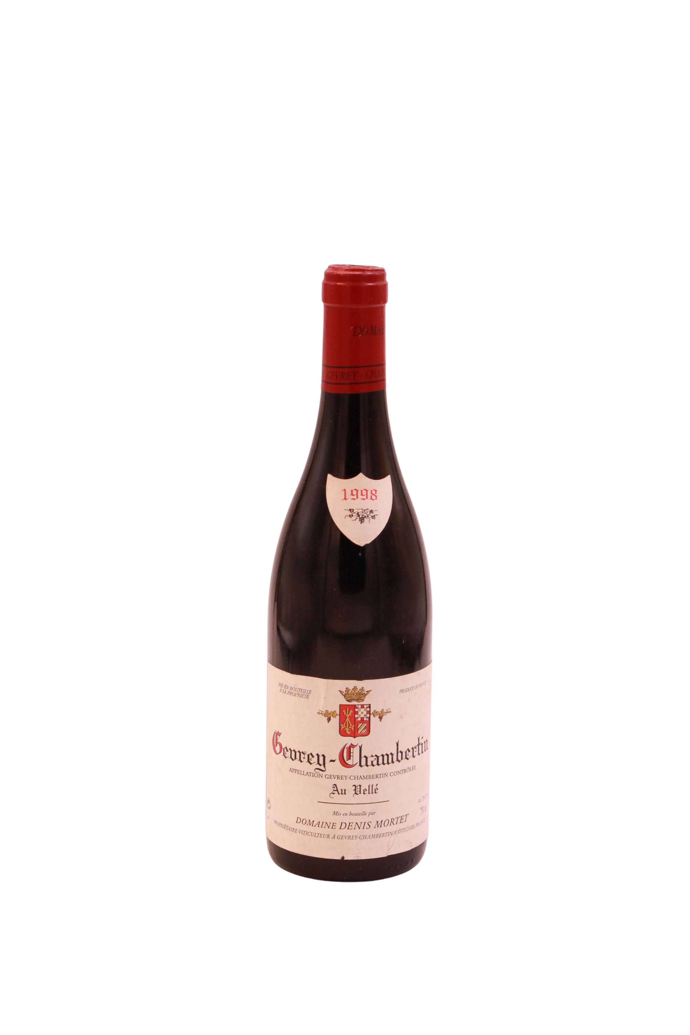 Denis Mortet Gevrey Chambertin Au Velle - 1998