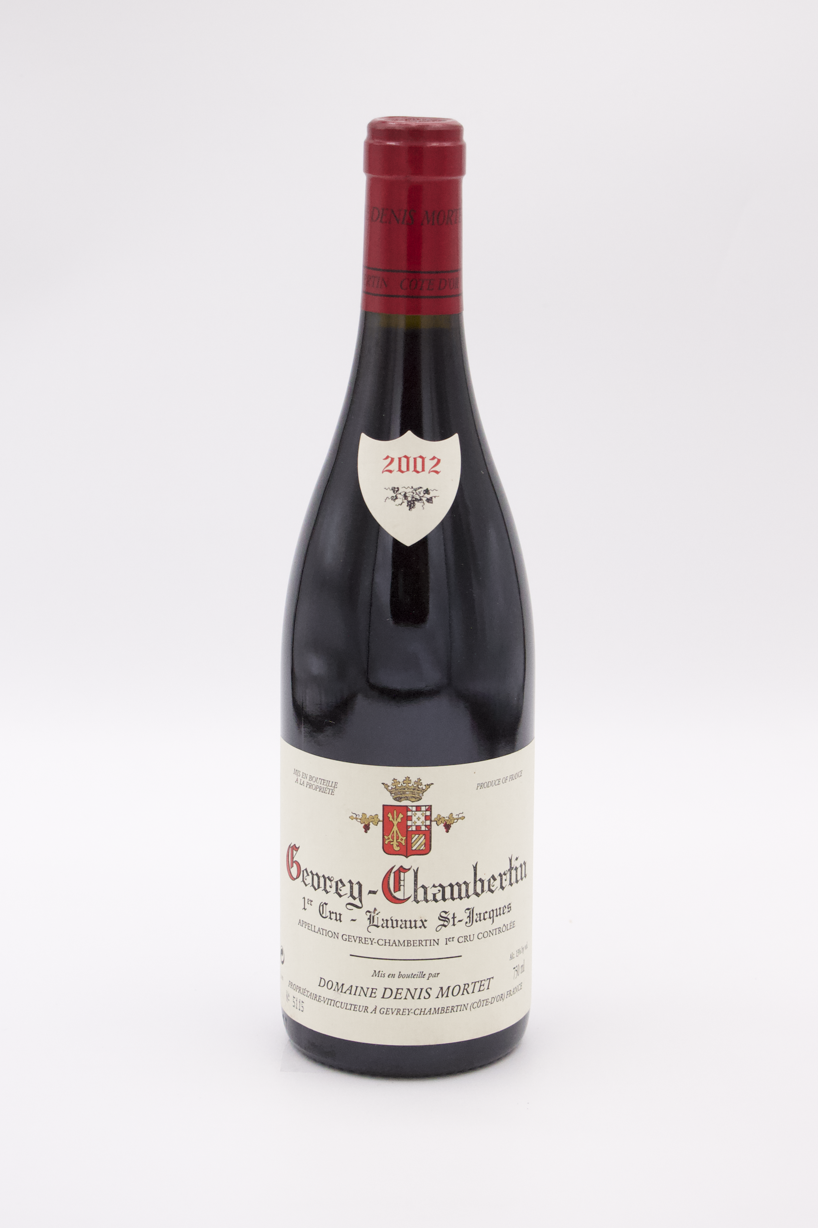 Denis Mortet Gevrey Chambertin Premier Cru Lavaux Saint Jacques - 2002