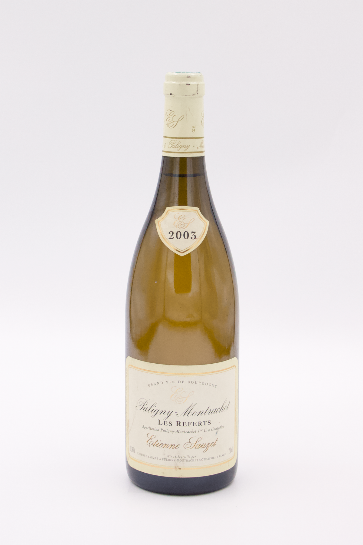 Etienne Sauzet Puligny Montrachet Premier Cru Les Referts - 2003