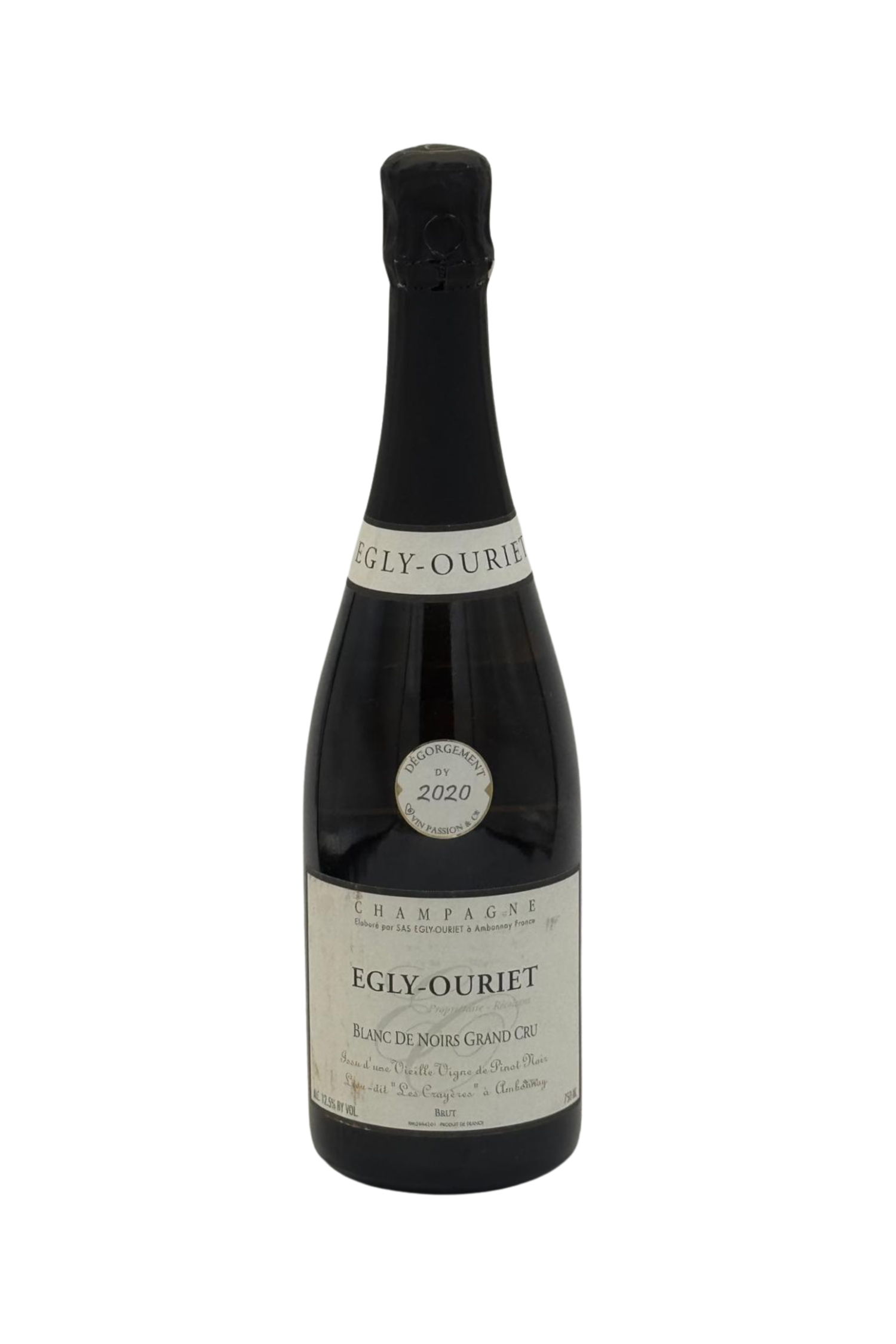Egly Ouriet Blanc de Noirs Vieilles Vignes Grand Cru Brut - LC20