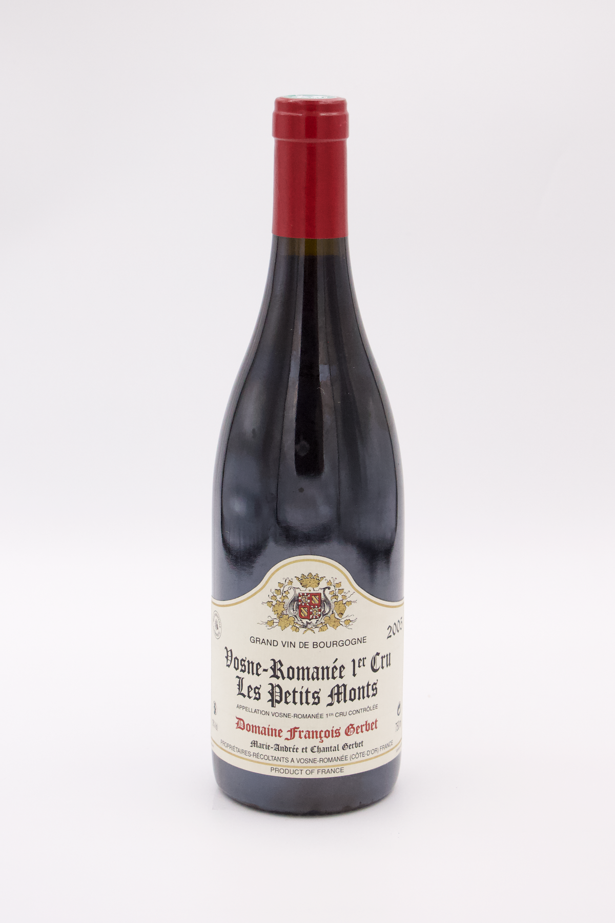 Francois Gerbet Vosne Romanee Premier Cru Les Petits Monts - 2005