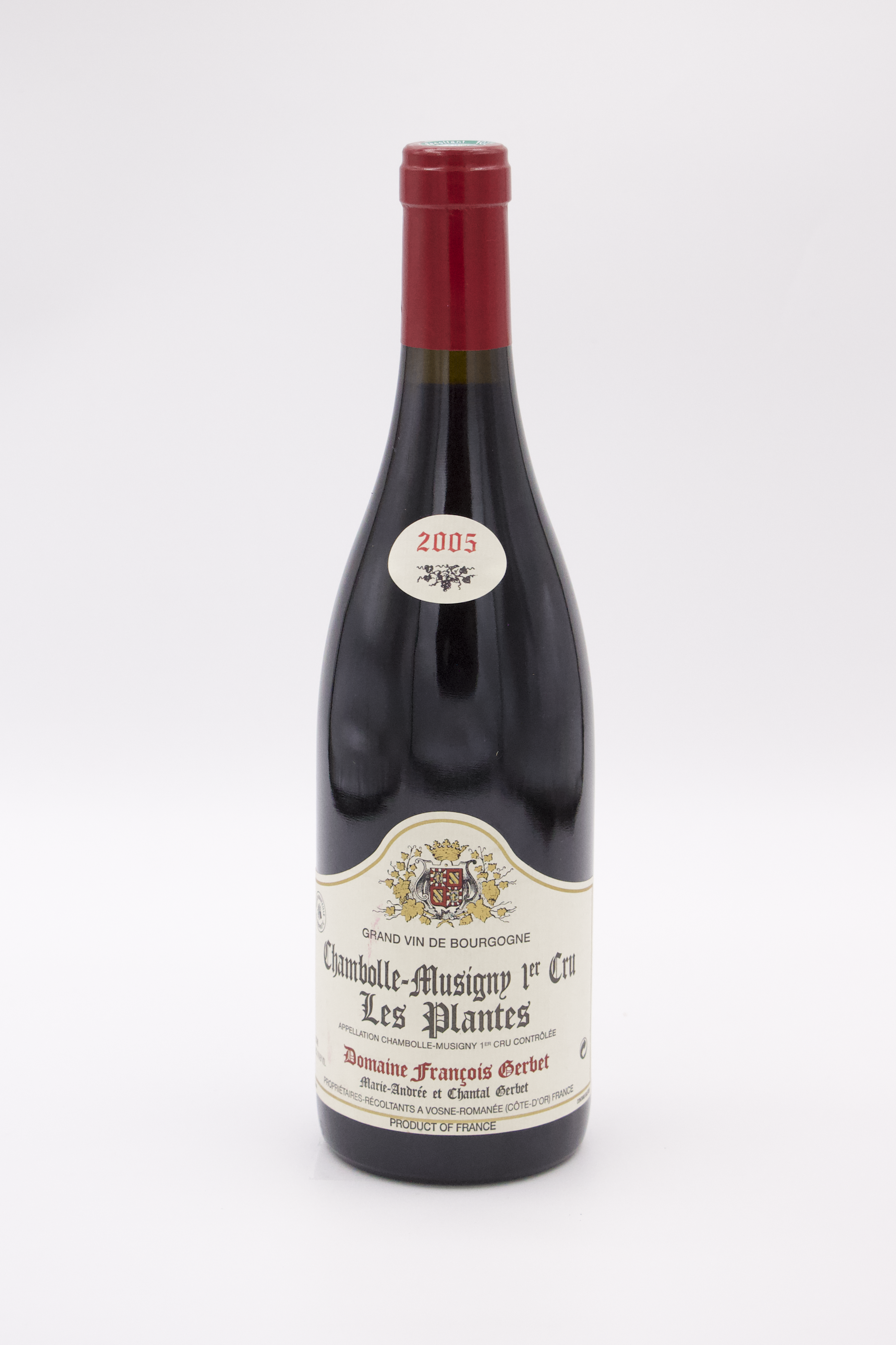 Francois Gerbet Chambolle Musigny Premier Cru Les Plantes - 2005