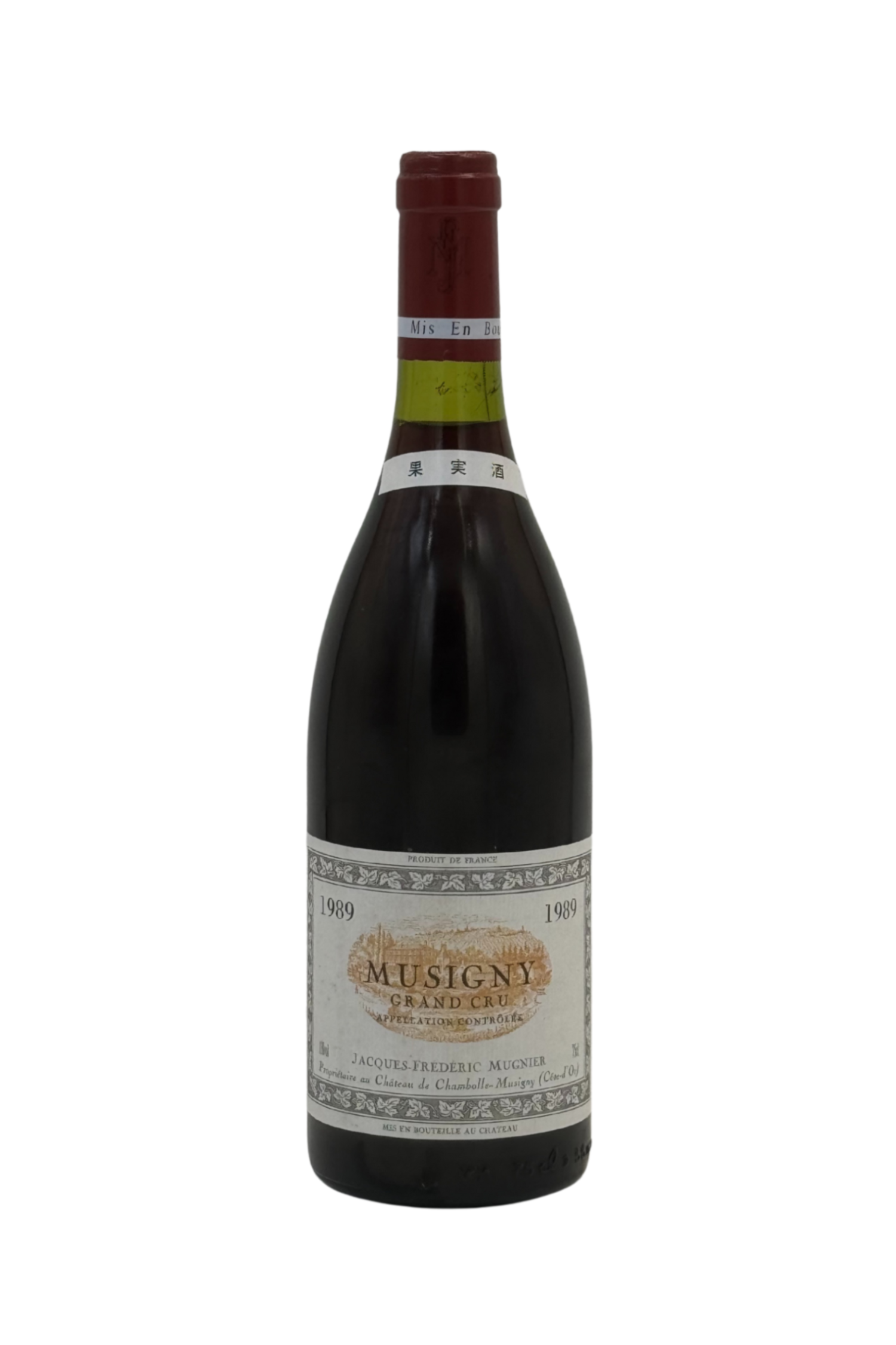 Jacques Frederic Mugnier Musigny Grand Cru - 1989