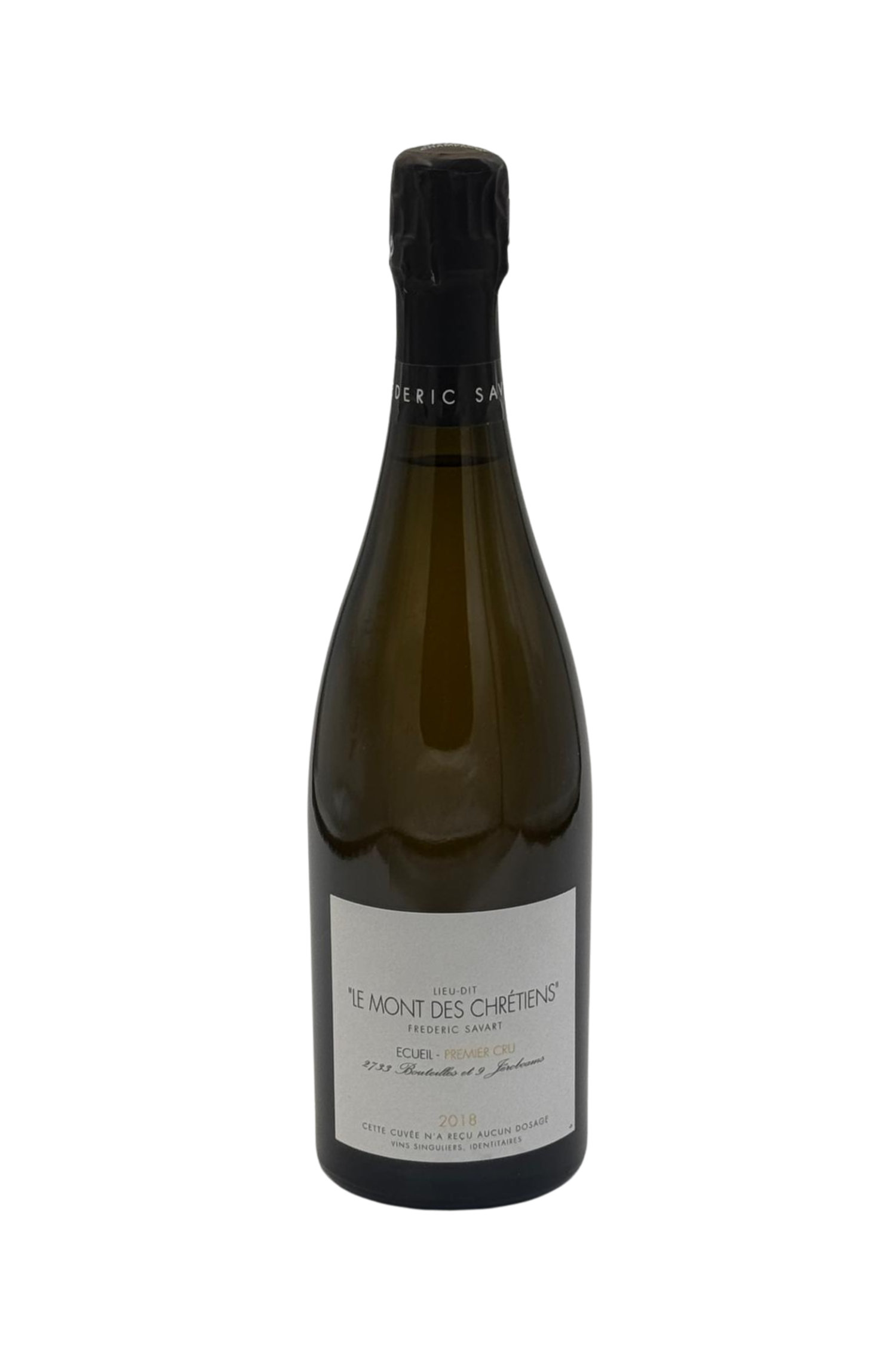 Federic Savart Le Mont Des Chretiens Premier Cru Extra Brut - 2018
