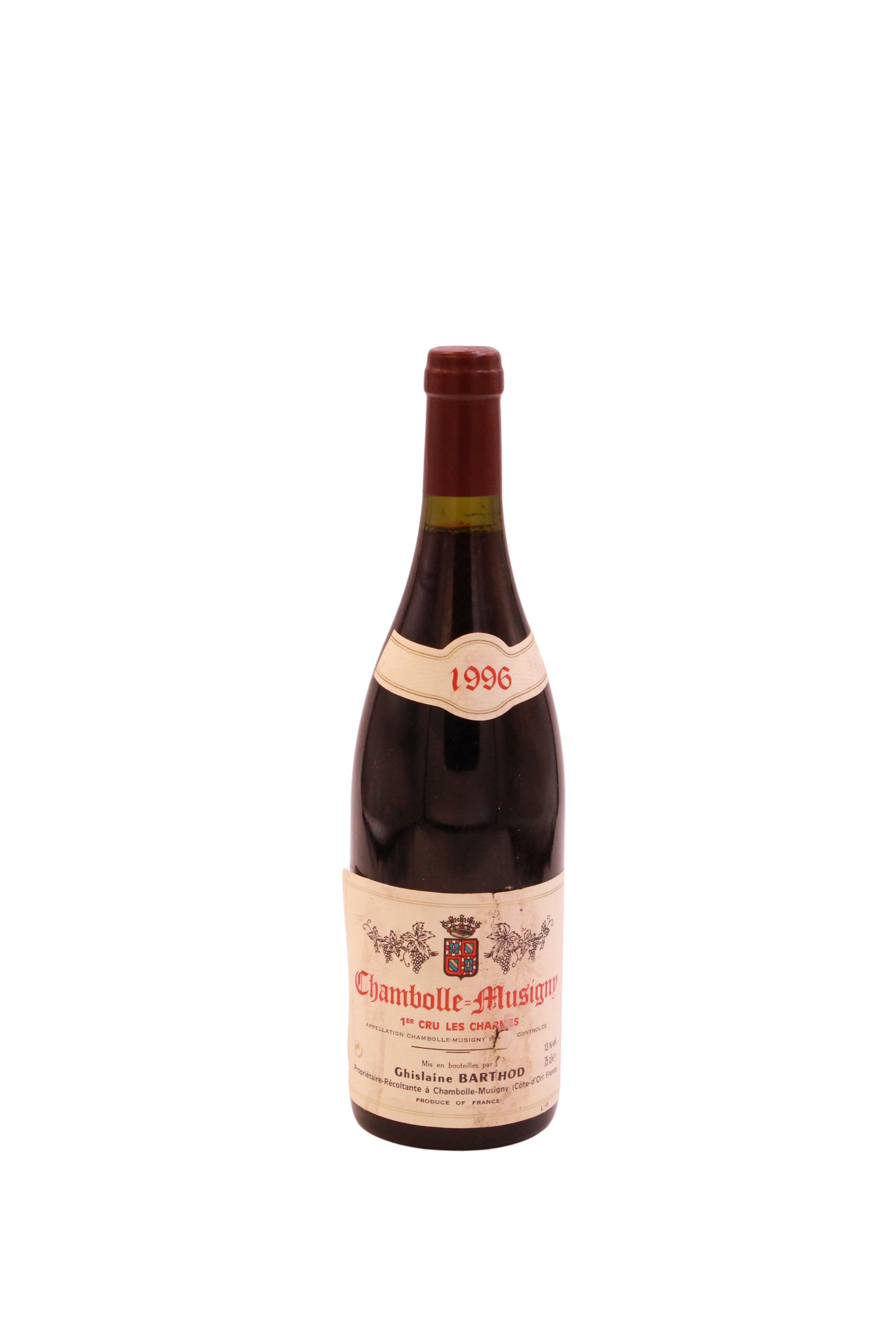 Ghislaine Bathod Chambolle Musigny Les Charmes Premier Cru - 1996