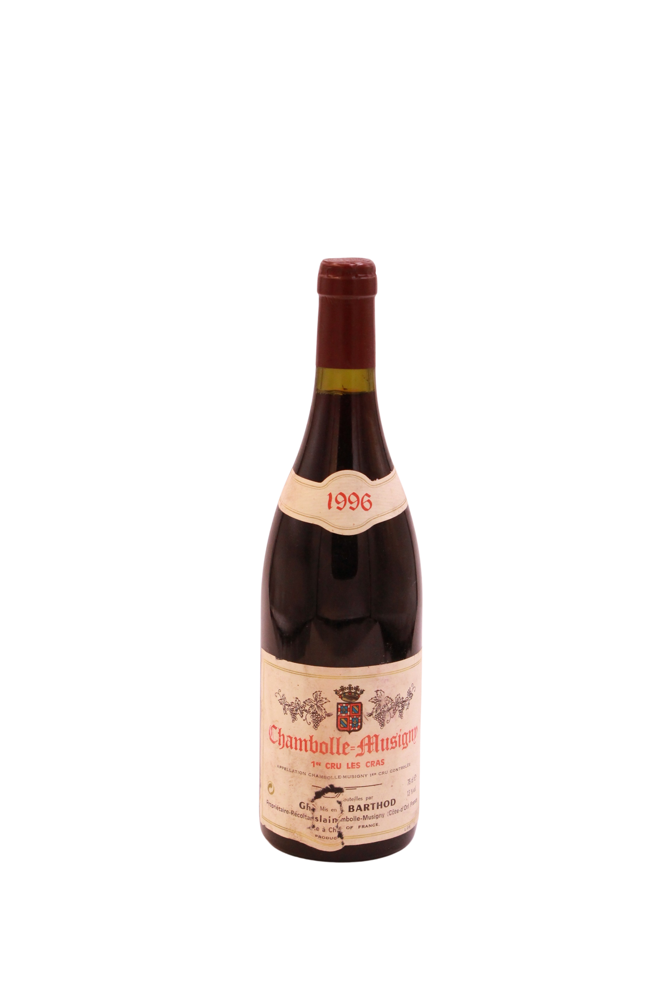 Ghislaine Bathod Chambolle Musigny Les Cras Premier Cru - 1996