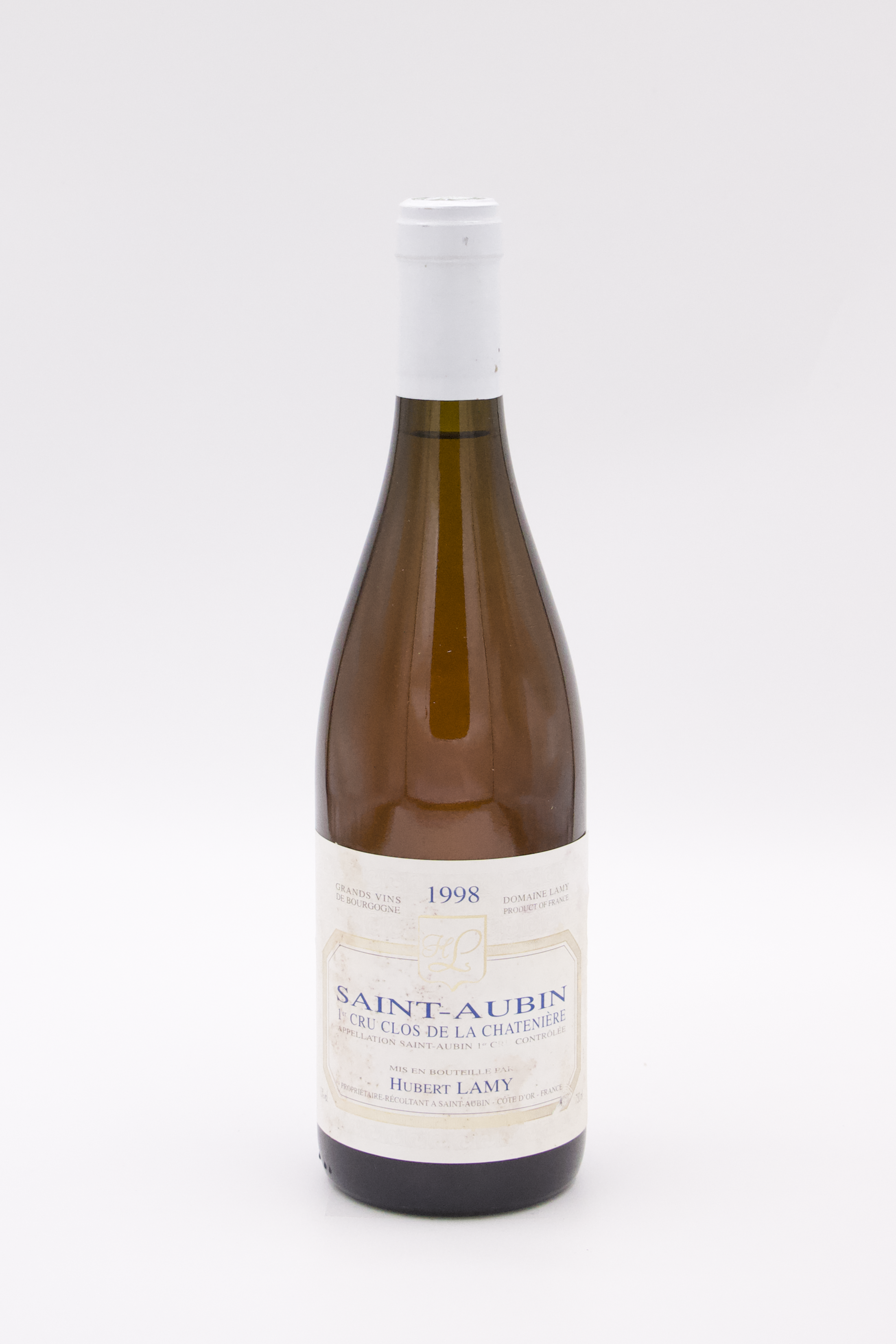 Hubert Lamy Saint Aubin Premier Cru Clos De La Chateniere - 1998