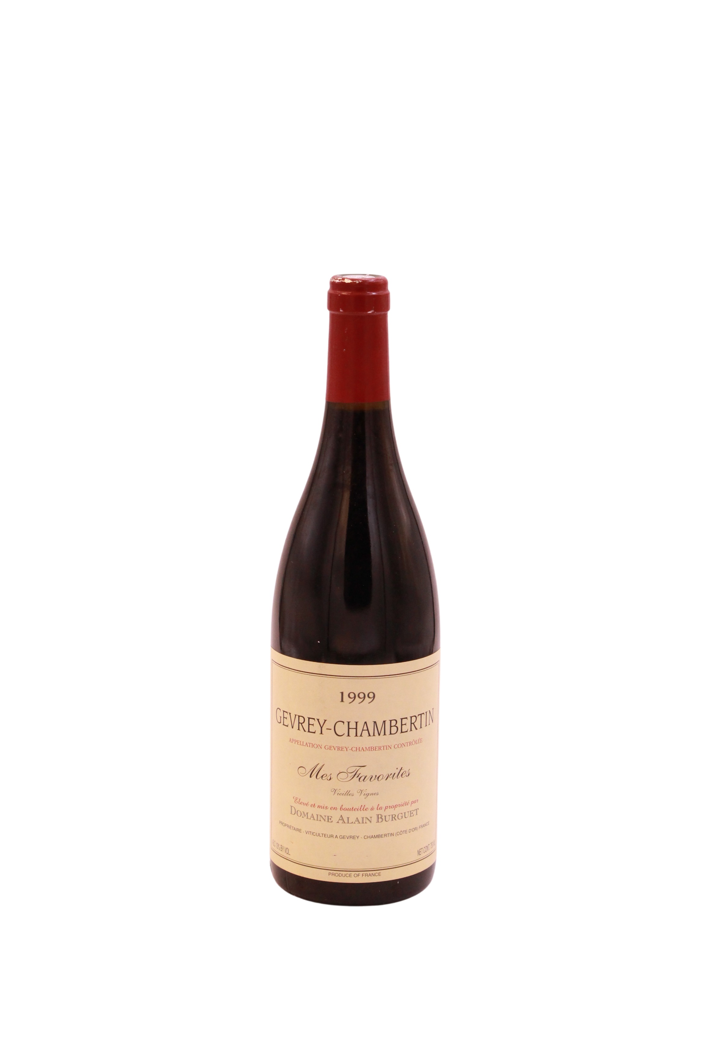 Alain Burguet Gevrey Chambertin Mes Favorites Vieilles Vignes - 1999