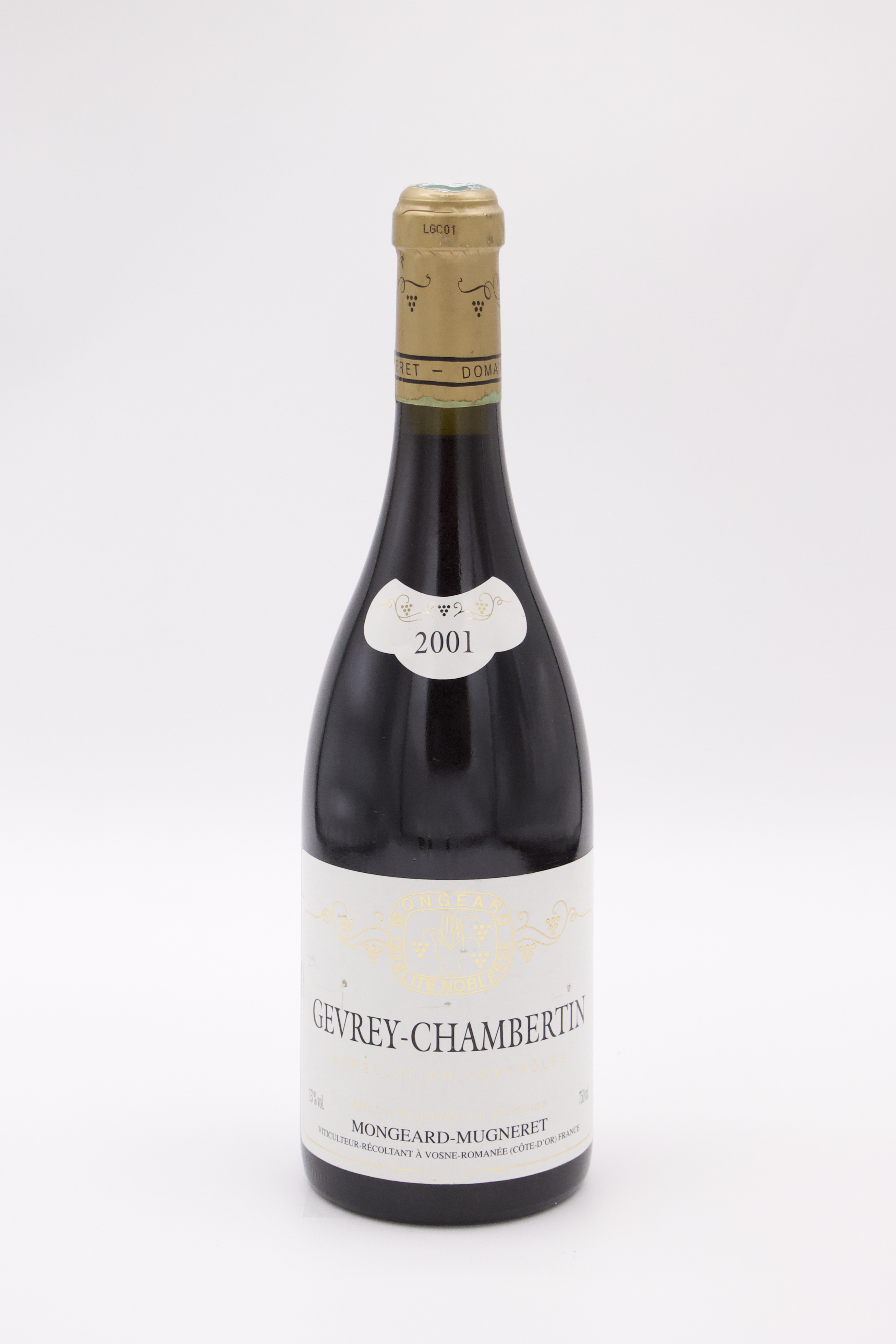 Mongeard Mugneret Gevrey Chambertin - 2001
