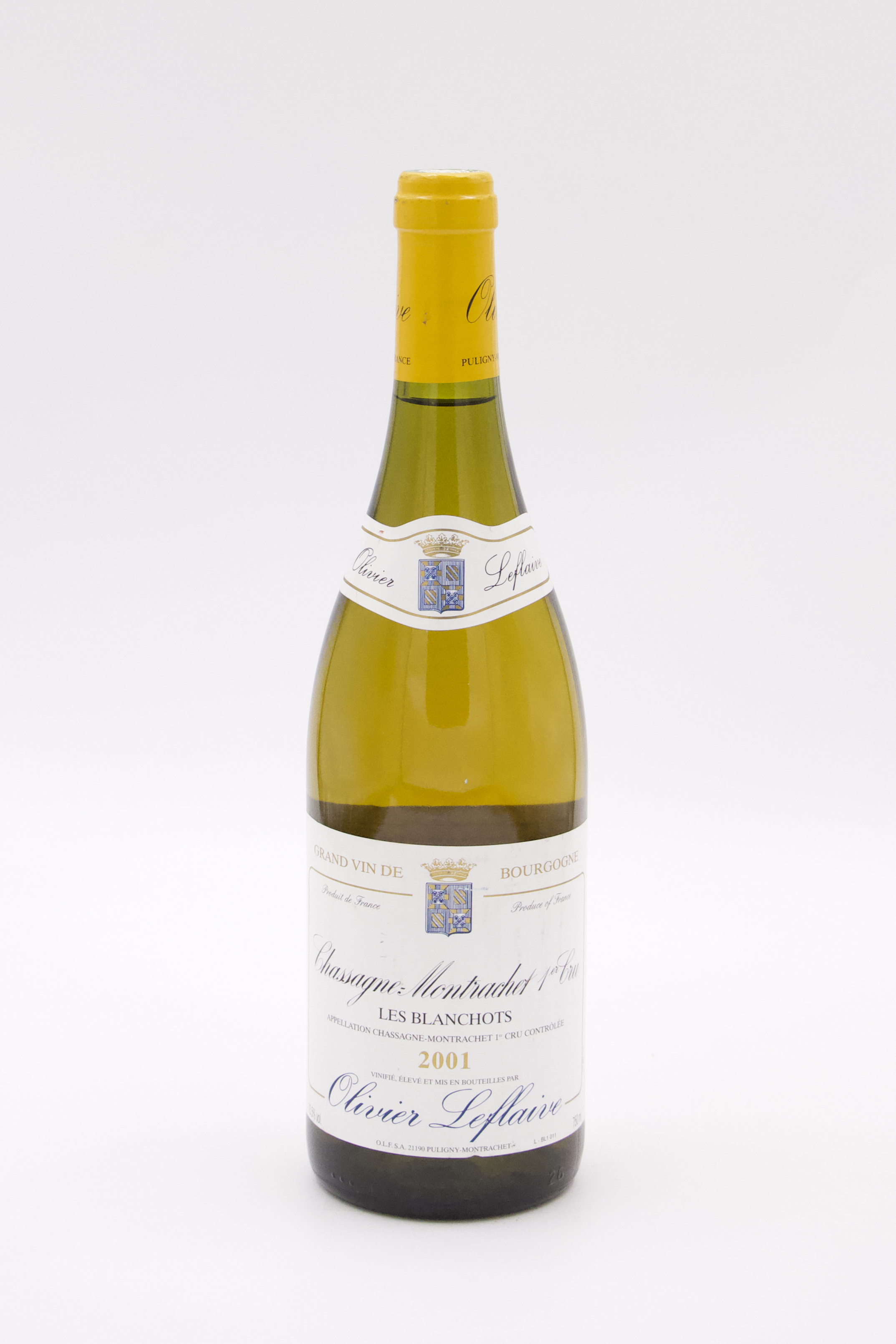 Olivier Leflaive Chassagne Montrachet Premier Cru Les Blanchots - 2001