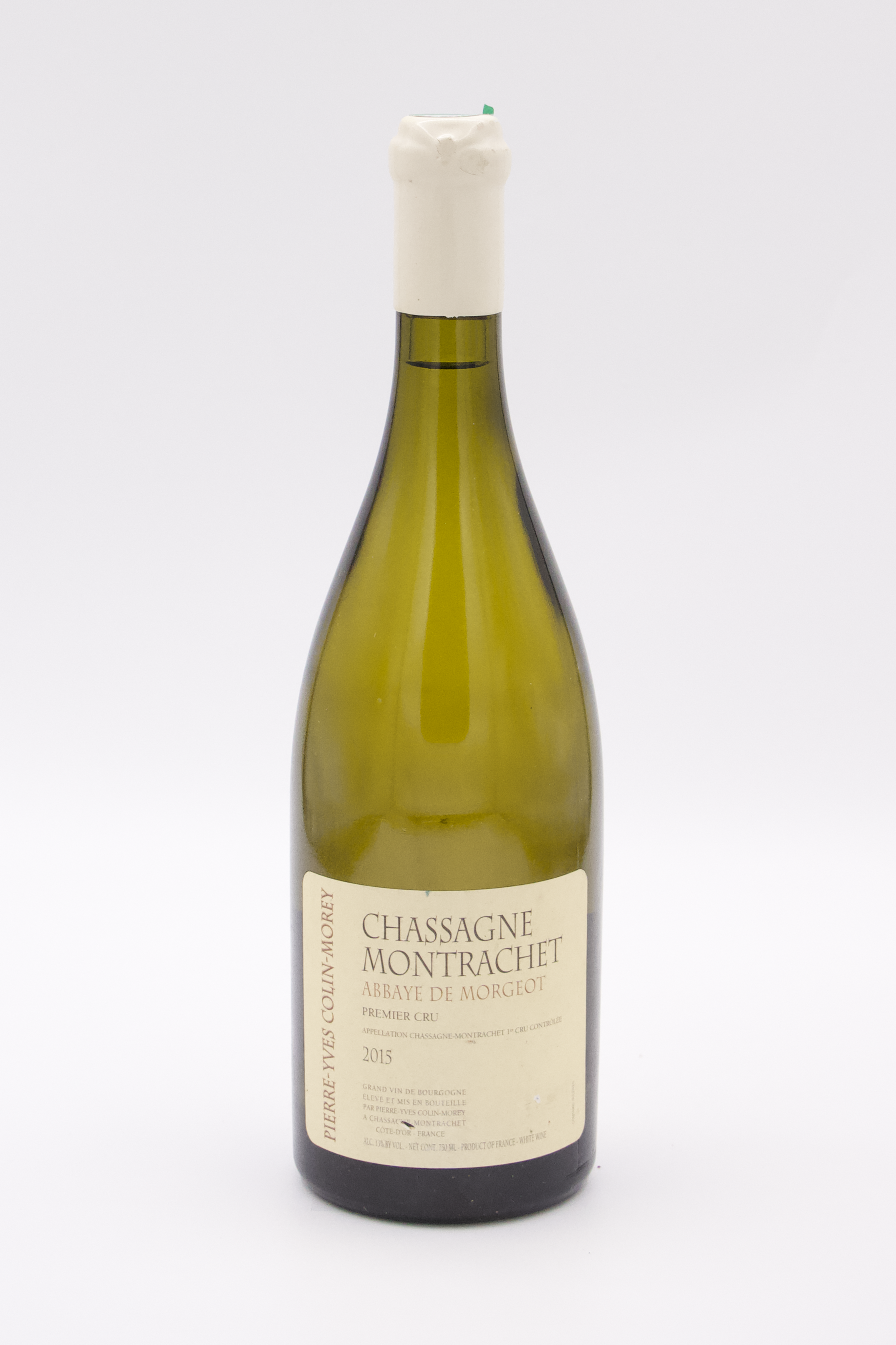 Pierre Yves Colin Morey Chassagne Montrachet Premier Cru Abbaye de Moregeot - 2015