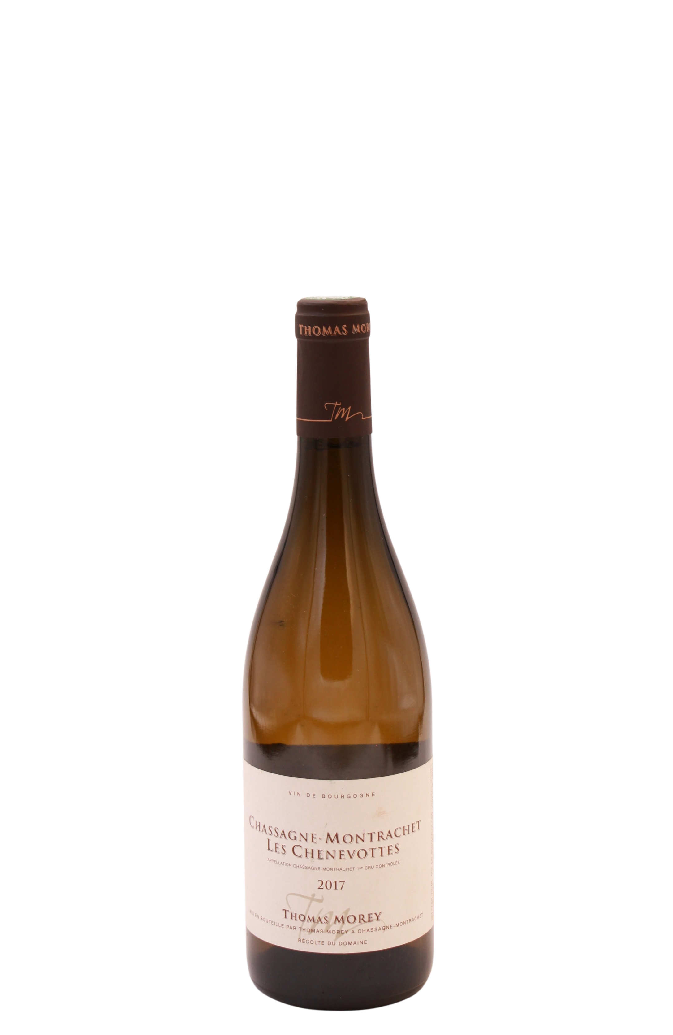 Thomas Morey Chassagne Montrachet Premier Cru Les Chenevottes - 2017