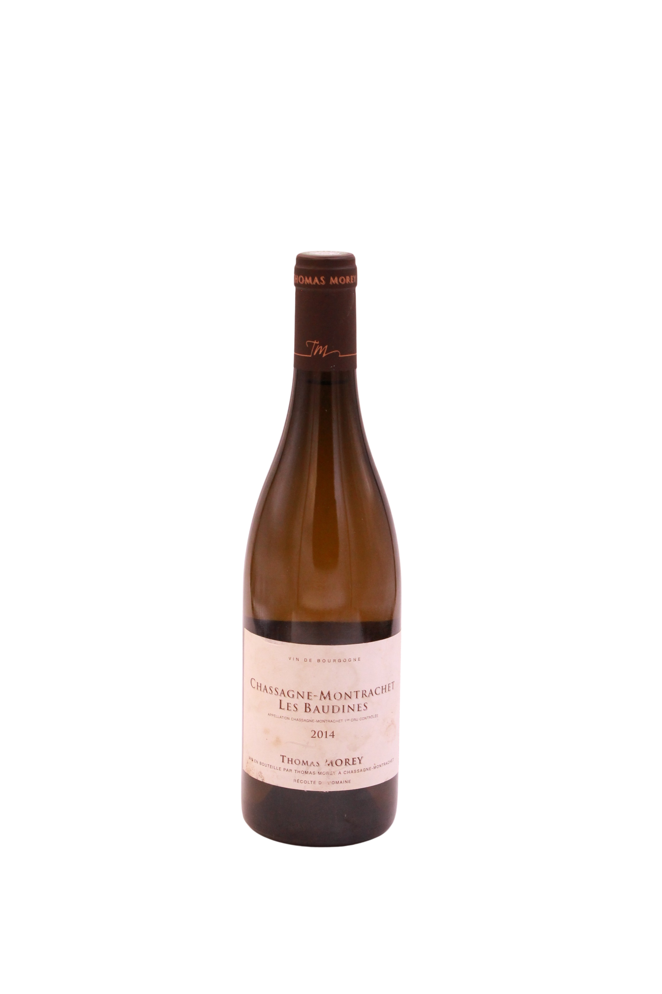 Thomas Morey Chassagne Montrachet Premier Cru Les Baudines - 2014